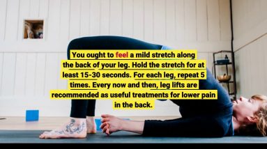 Unknown Facts About Lower back pain: Exercises to help back and neck pain