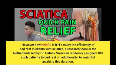 Unknown Facts About 3 Best Secrets for Immediate Relief for Sciatica - YouTube