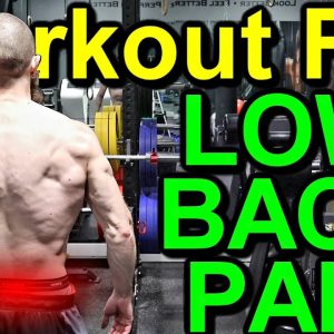 Lower Body WORKOUT for LOW BACK PAIN | Lower Body EXERCISES for Low Back Pain | Low Back Pain RELIEF
