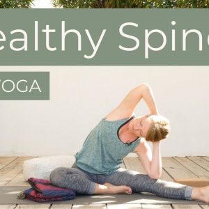 YIN YOGA FOR A HEALTHY SPINE | Yoga for Back Pain Relief | Yogarize