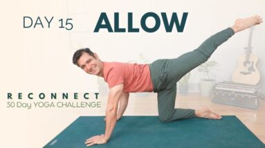 Reconnect: A 30 Day Yoga Challenge | Day 15 - Allow | David O Yoga