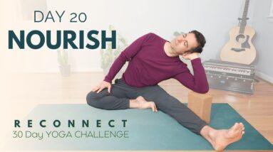 Reconnect: A 30 Day Yoga Challenge | Day 20 - Nourish | David O Yoga