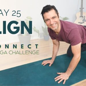 Reconnect: A 30 Day Yoga Challenge | Day 25 - Align | David O Yoga