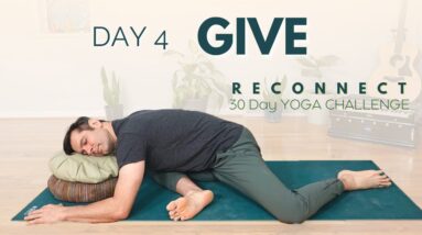Reconnect: A 30 Day Yoga Challenge | Day 4 - Give | David O Yoga