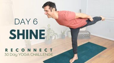 Reconnect: A 30 Day Yoga Challenge | Day 6 - Shine | David O Yoga
