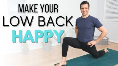 Yoga for Low Back and Sciatica Support | David O Yoga