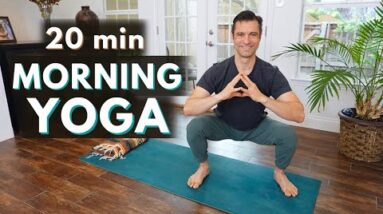 Quick Morning Yoga for Weight Loss and Gentle Cardio | David O Yoga
