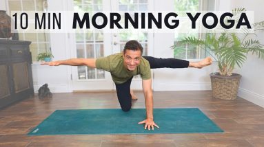 10 Minute Morning Yoga for Back, Booty & Core | David O Yoga