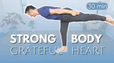 Morning Yoga for a Strong Body and Grateful Heart | David O Yoga