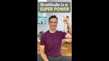 Gratitude is a SUPER POWER 🦸🏻‍♂️❤️ #shorts
