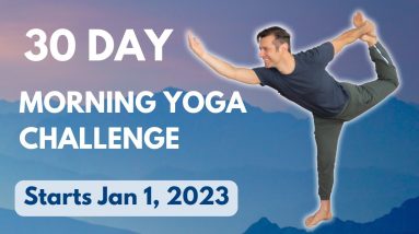 NEW 30 Day Morning Yoga Challenge Begins JAN 1 2023 🤗