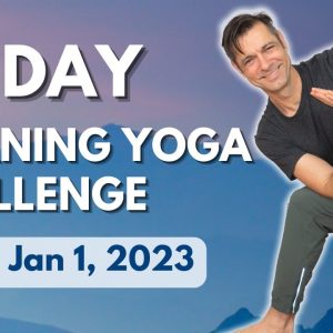 Fresh Start 30 Day Morning Yoga Challenge BEGINS JAN 1, 2023 🤗✨