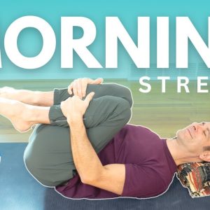 15 min Morning Yoga Stretch (Simple Routine to Wake Up and FEEL GOOD)