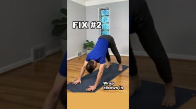 DOWNWARD DOG POSE - 3 Common Mistakes to Avoid 🙌 #shorts