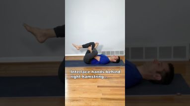 Everyday Stretching Yoga to OPEN HIPS (Part 1 of 5) #shorts 🌸