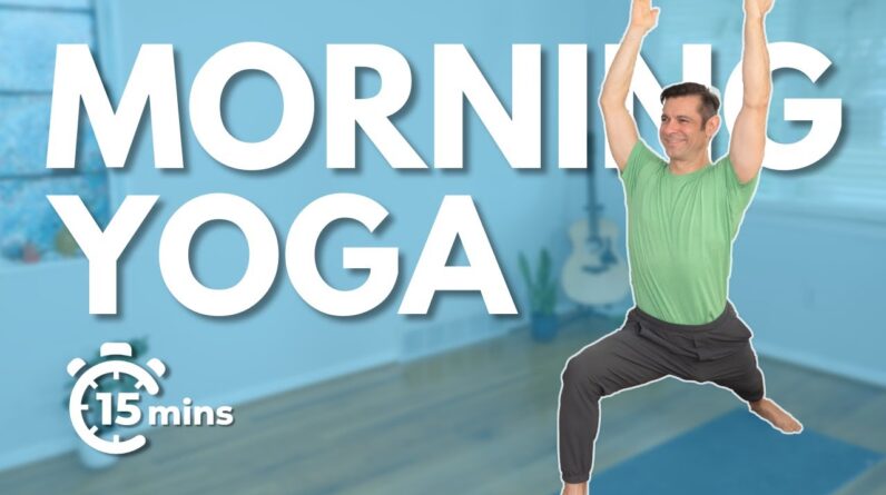 15 Minute Morning Yoga Flow - Wake Up Feeling STRONG