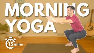 15 Minute Morning Yoga Workout - Lose Weight & Boost Metabolism