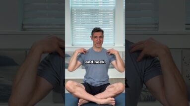 Neck & Shoulder Pain? Try This 🔥 #shorts #yogastretch #neckpain