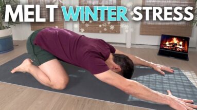 Melt Winter Stress ❄️ Gentle 15-Minute Yoga for Whole-Body Wellness