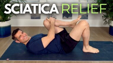 Gentle Stretches for Sciatica & Back Pain Relief 🌿