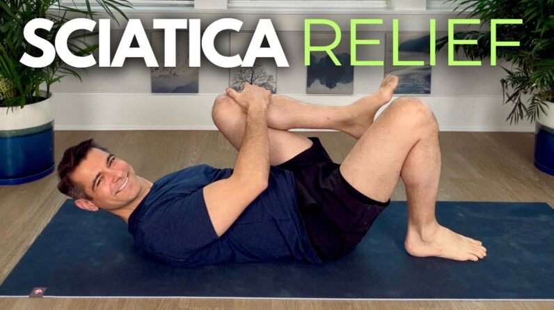 Gentle Stretches for Sciatica & Back Pain Relief 🌿