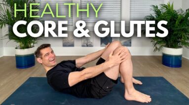 Gentle Yoga for Healthy Core & Glutes 🌱 Strength Without Strain